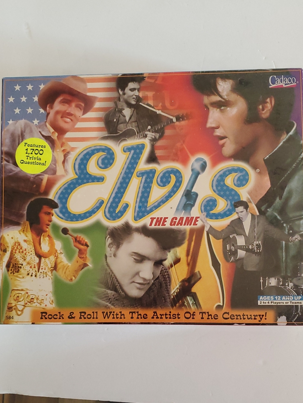 Elvis: The Game Trivia Board Game - Multicolor